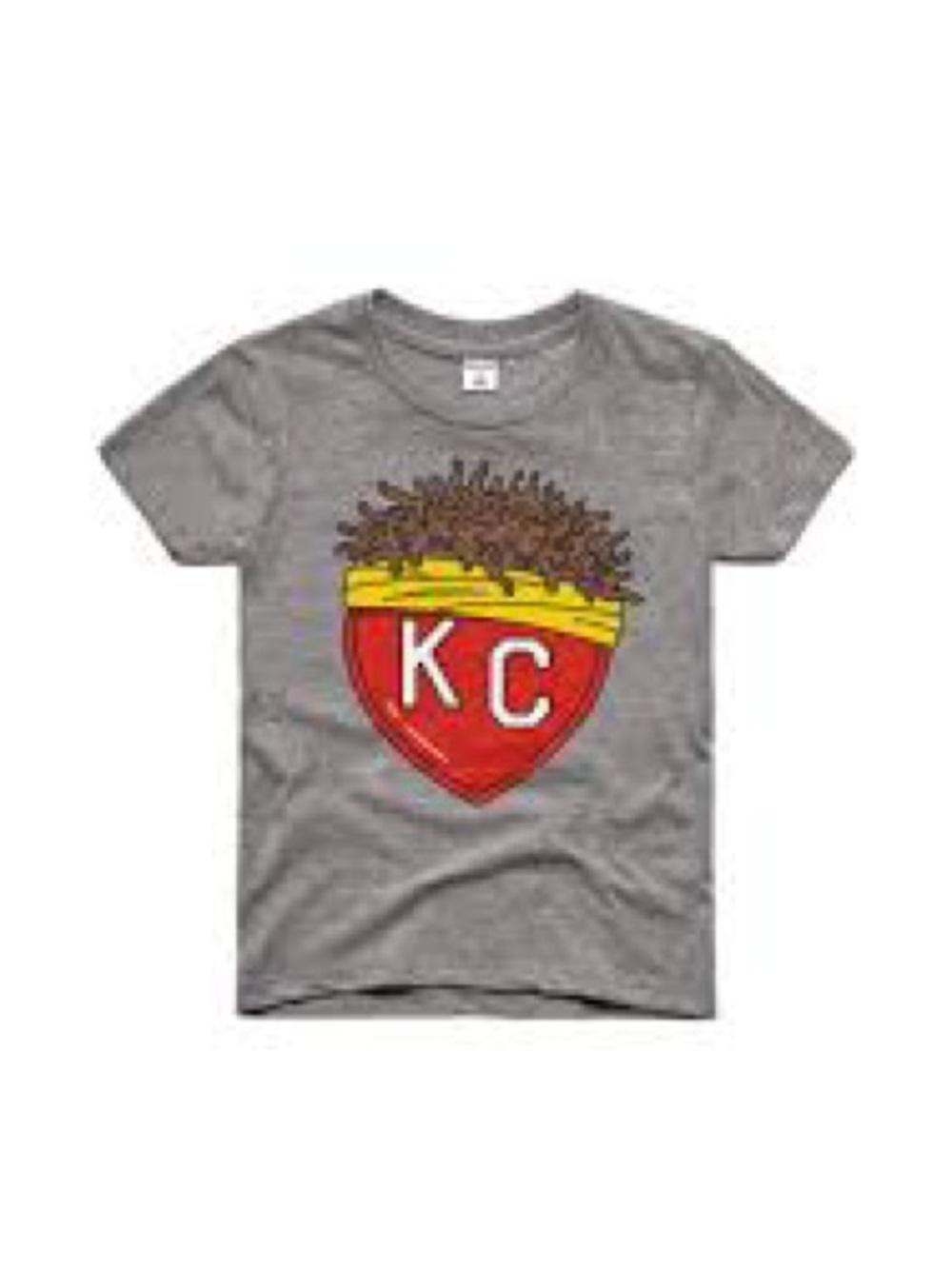 CHARLIE HUSTLE FRANCHISE KC HEART TEE TODDLERS SZ 2